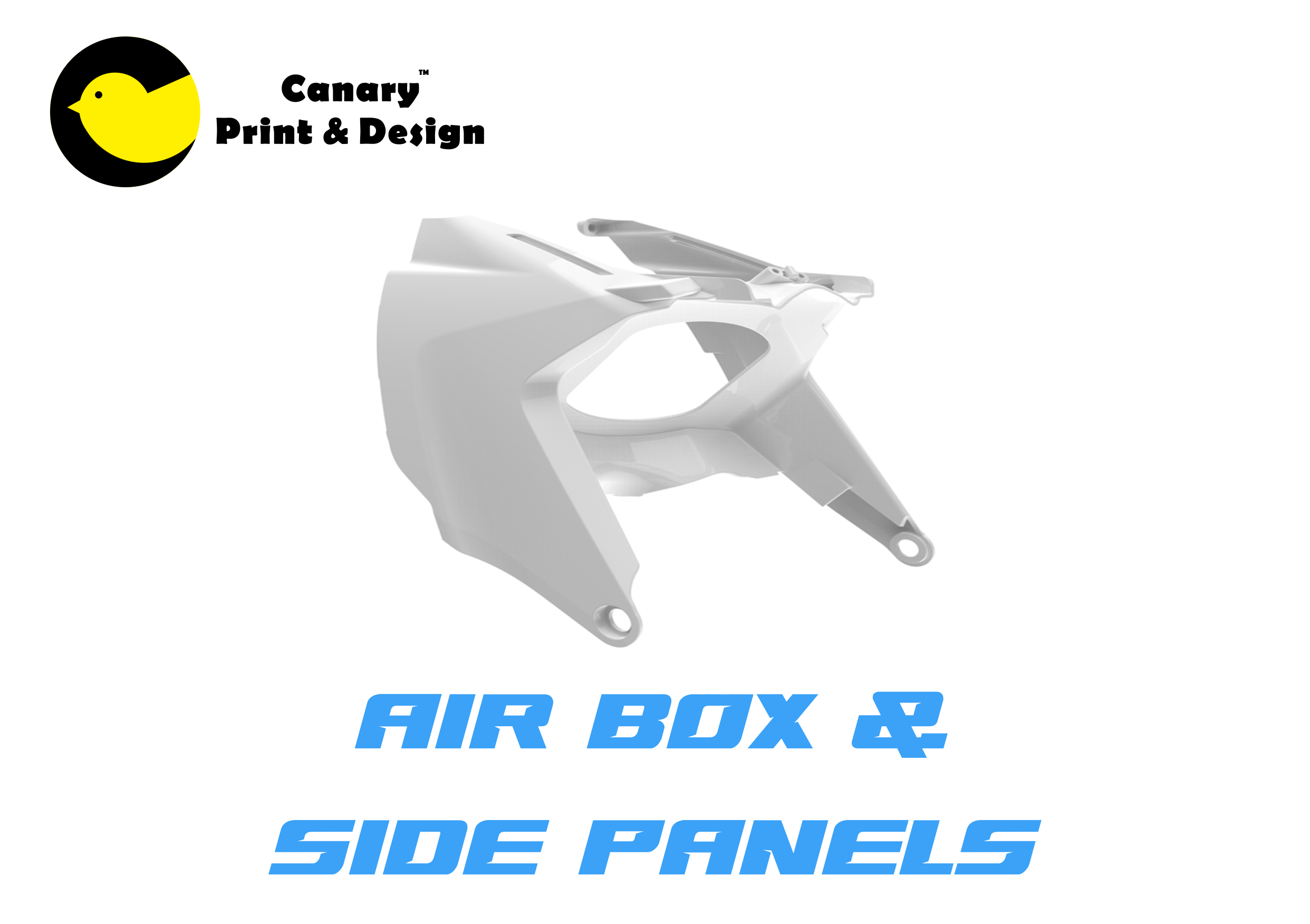 White Airbox & Side Panels