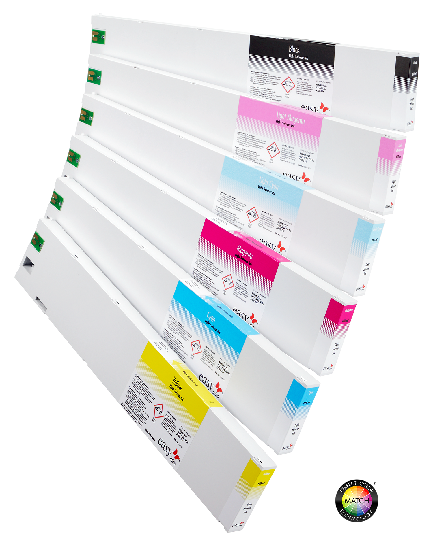 Mimaki SS21 compatible inks by easyinks 440ml