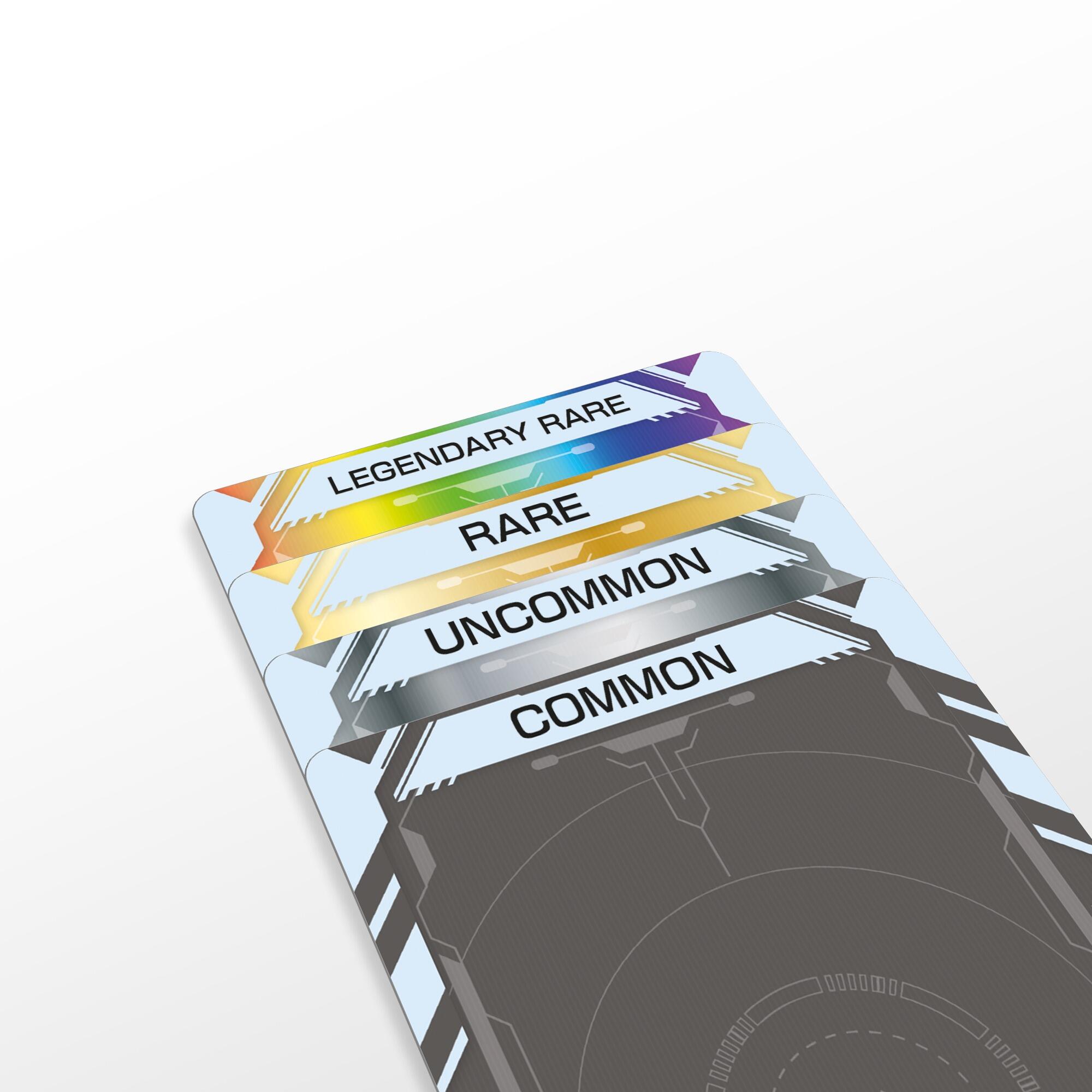 Rarity Divider Set - Gundam Card Game Premium Dividers - Picture 2 of 3