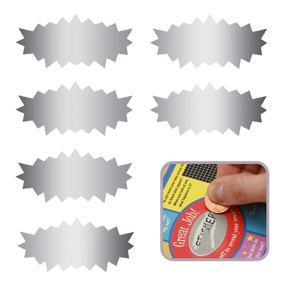 Scratch off Stickers | Autocollant à Gratter - Conception de Starburst x 180