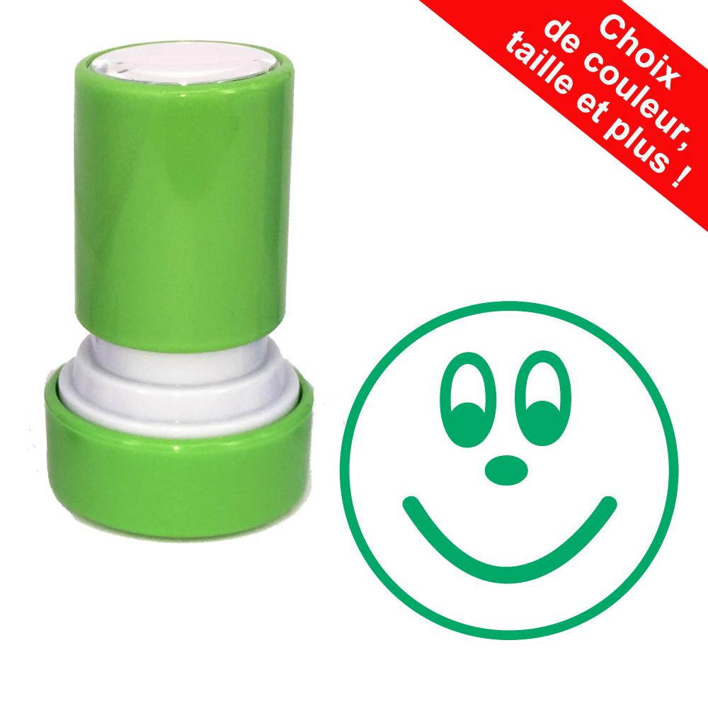 Tampons Enseignants | Visage Souriant Tampons Auto-Encreurs - 22mm