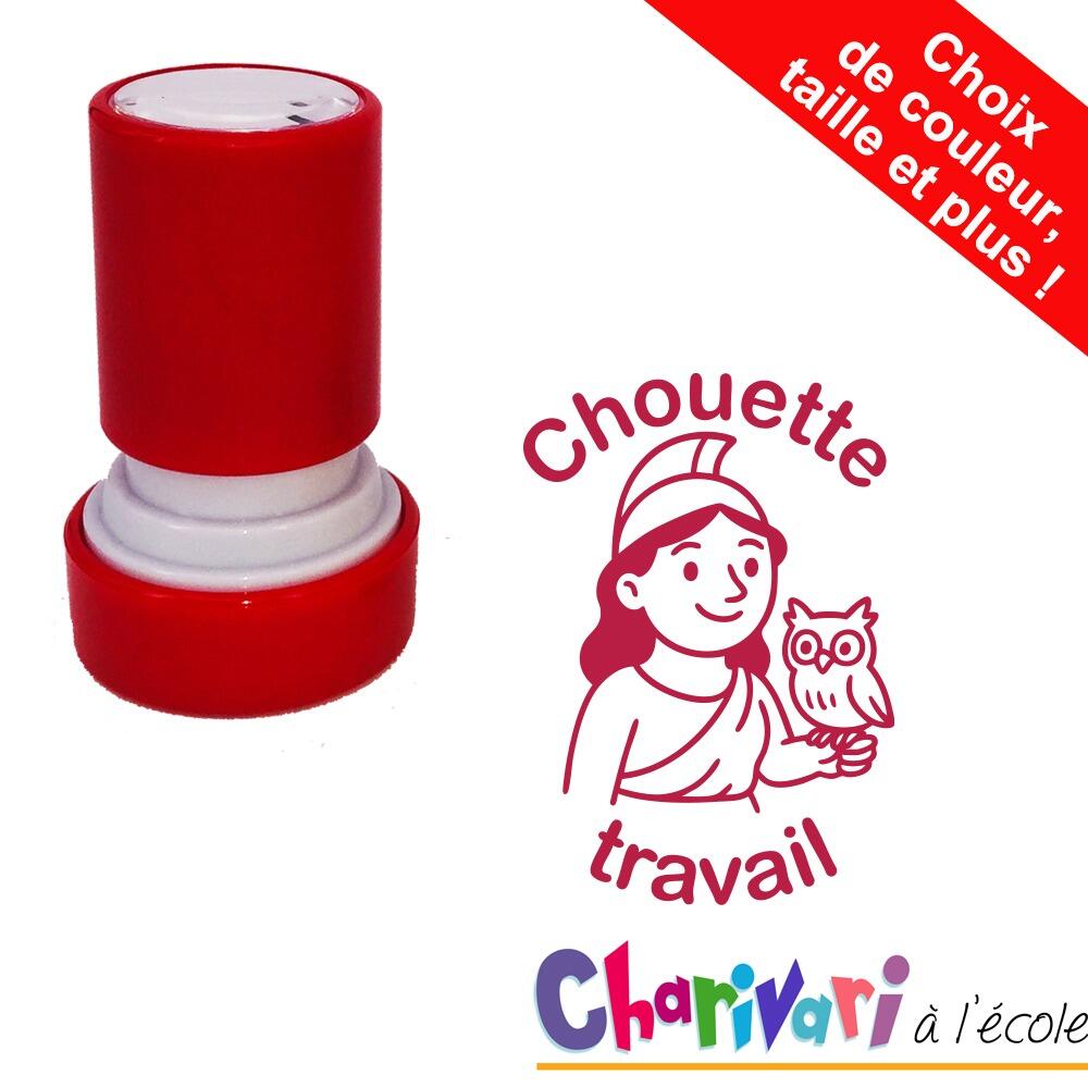 Tampons Enseignants | Chouette travail Tampon Auto-Encreur Mythologie, Personnalisable