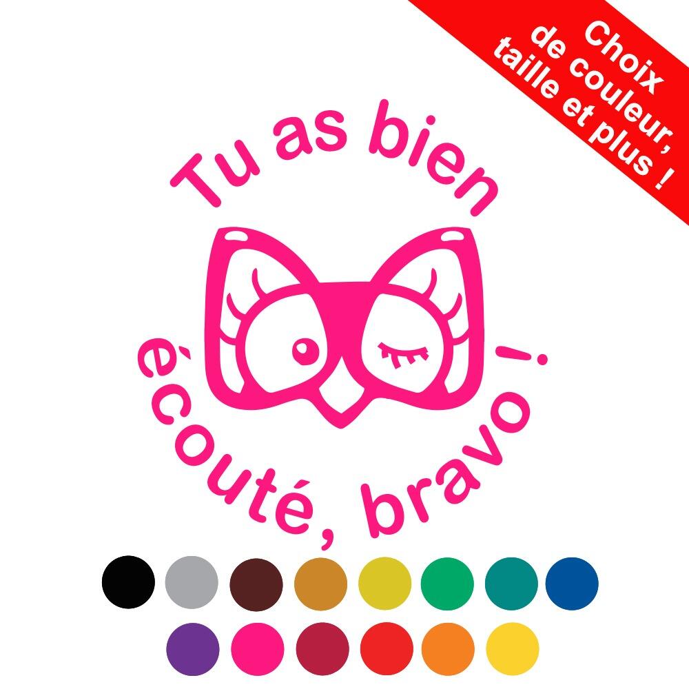 Tampons: Charivari à l'Ecole | Tu as bien écouté, bravo ! Tampon Auto-Encreur. Personnalisable