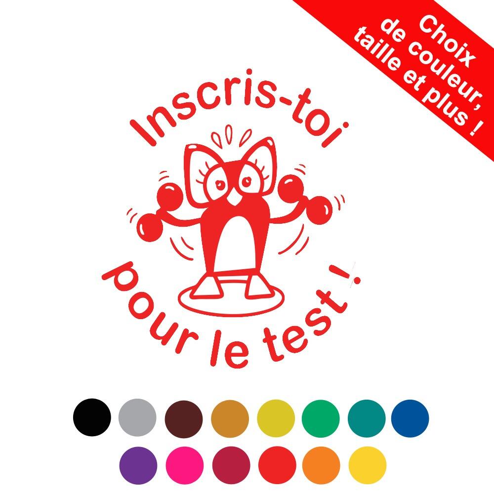 Charivari à l'Ecole | Inscris-toi pour le test ! Tampon Auto-Encreur Enseignants. Personnalisable