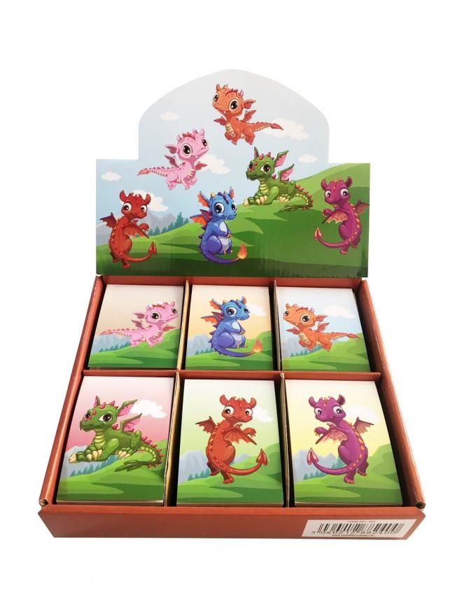 Pochette Surprise | Mignon Dragons Mini Carnets Pour Enfants.