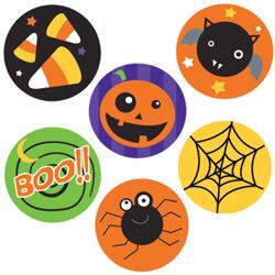 Halloween Stickers | Halloween Hot Spots Autocollants Mini x 880