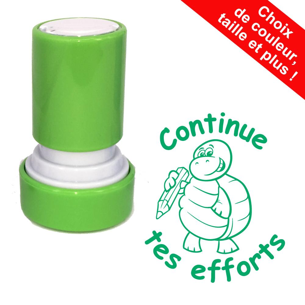 Tampons Ecole | Continue tes efforts Tampons Auto-Encreurs - 22mm