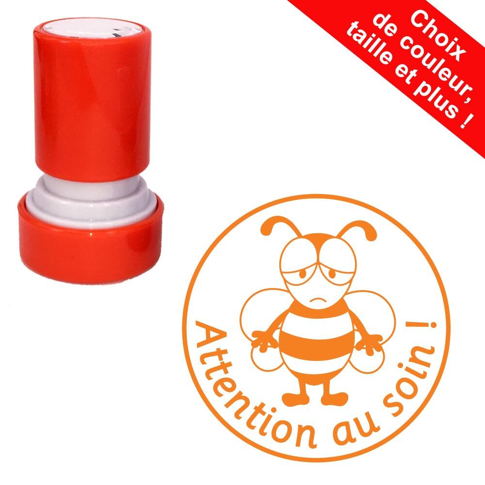Fournitures Scolaires | Attention au soin Tampons Auto-Encreurs - 22mm