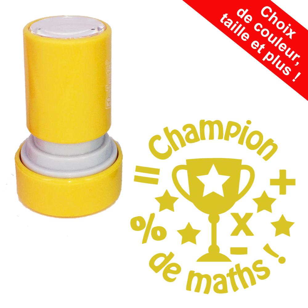 Tampons Auto-Encreurs | Champion de Maths Tampons Auto-Encreurs - 22mm