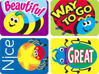 Stickers Anglais | 100 Beautiful Bugs Autocollants Récompense en Anglais T47156