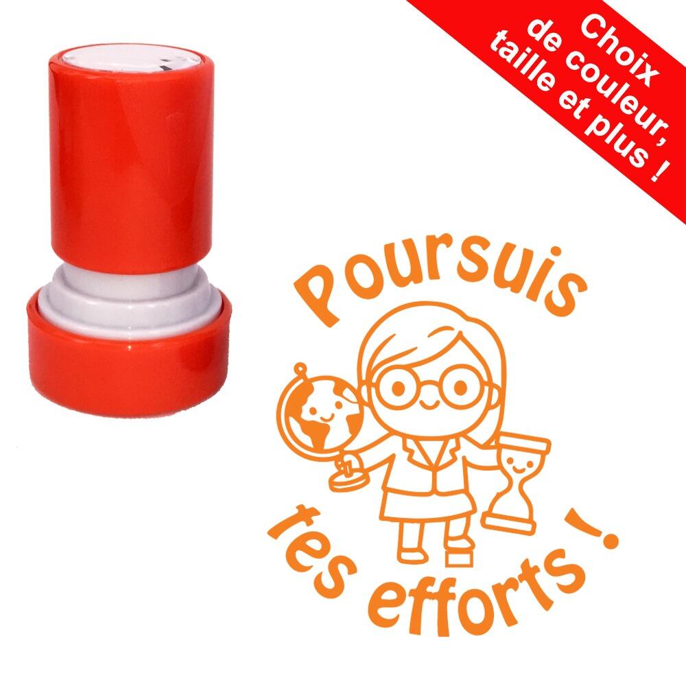 Tampons Enseignants | Poursuis tes efforts ! Tampons Auto-Encreurs de "en_route_vers_le_savoir"