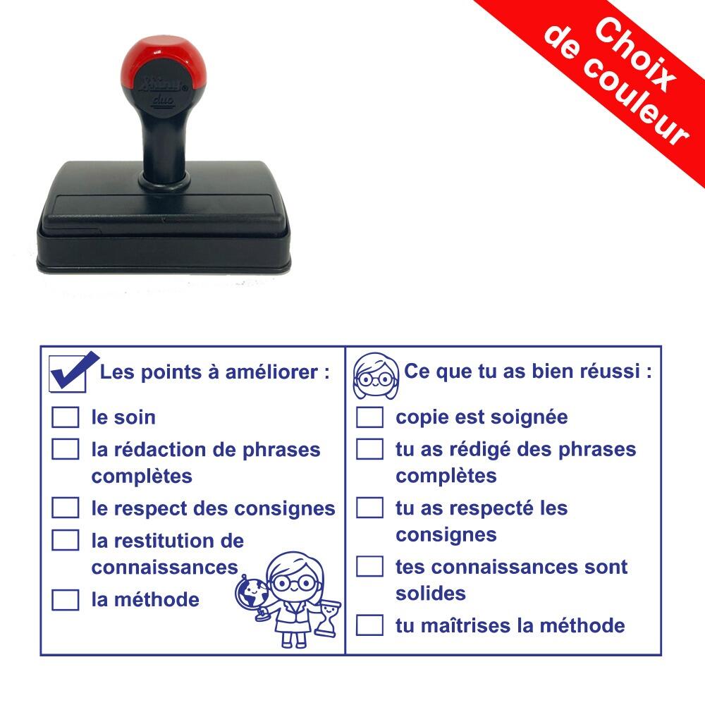 Tampons Enseignants  | Grille de Competence Tampon Auto-Encreur Grand en_route_vers_le_savoir
