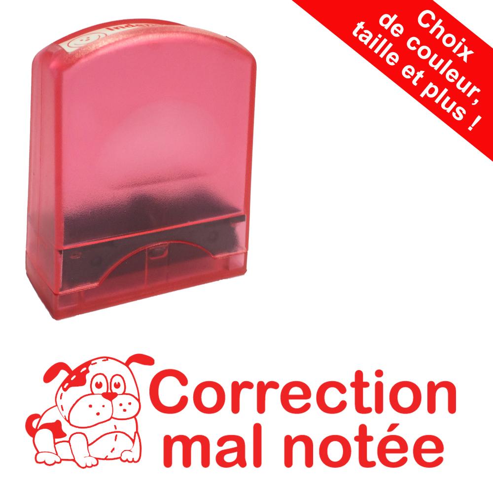 Tampons Ecole | Correction mal notée Tampons Auto-Encreurs - 33x9mm