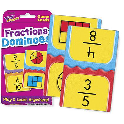 Jeux Educatif | Cartes Fractions Domino