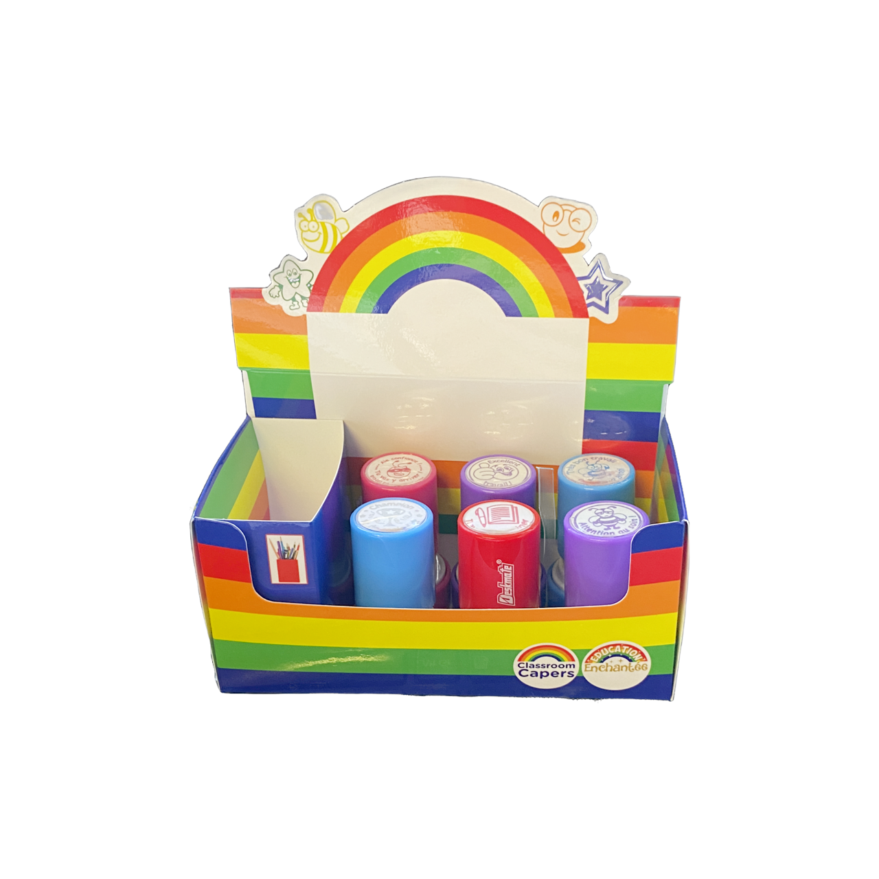 Tampons Enseignants | Aie confiance/Tu vas y arriver, Excellent travail, Travail a terminer, Attention au soin, Tres bon travail/Continue ainsi, Champion de copie