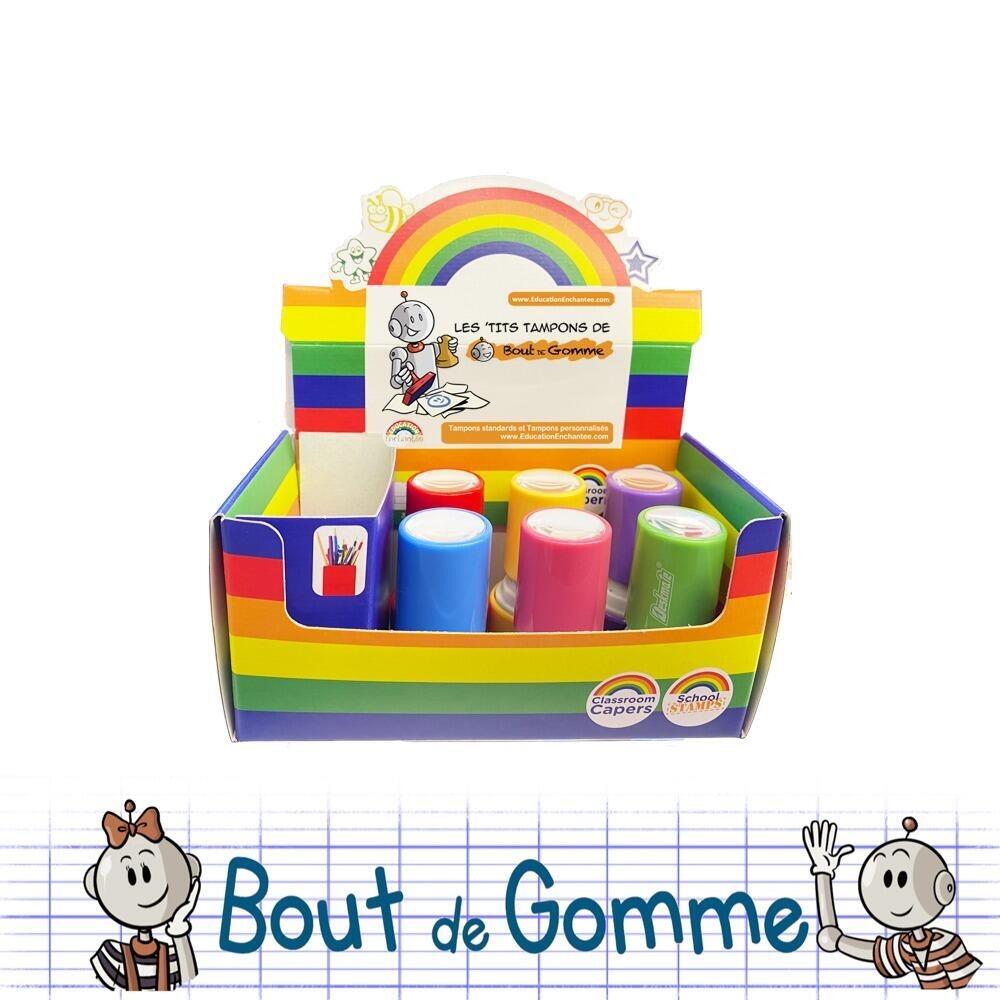 Tampons Encreurs | Bravo ! Coffret de Tampons Encreurs Bout de Gomme