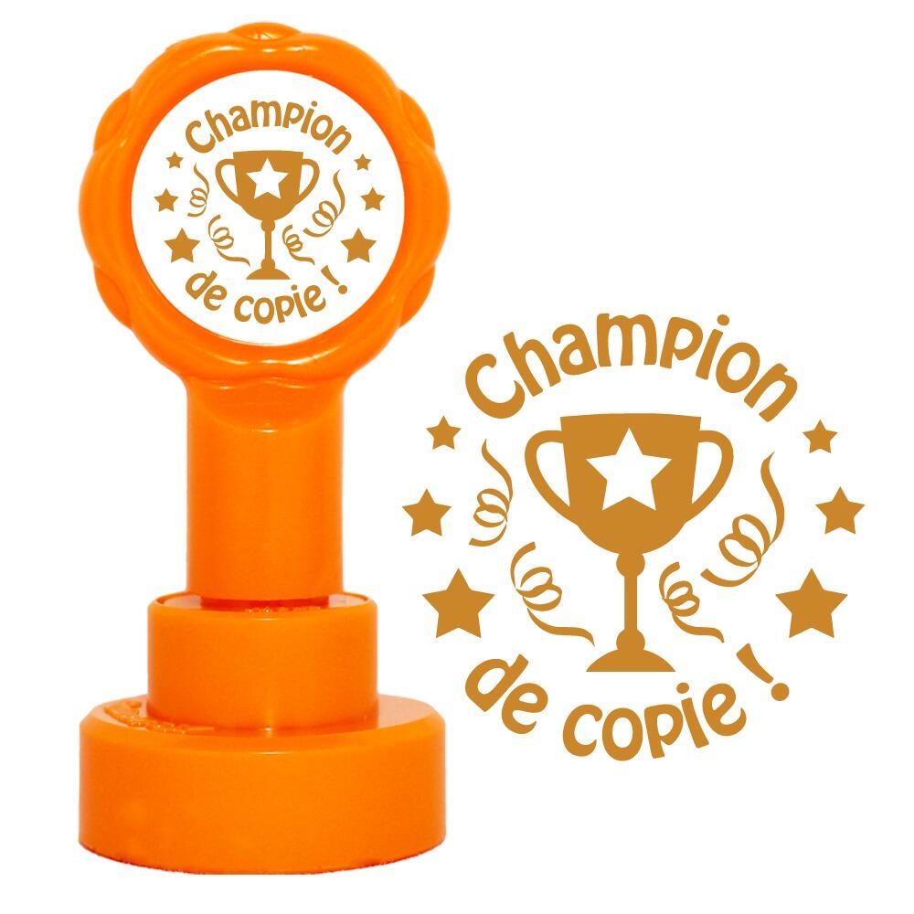 Champion de copie Trophée Tampons Auto-Encreurs - Bronze, 22mm