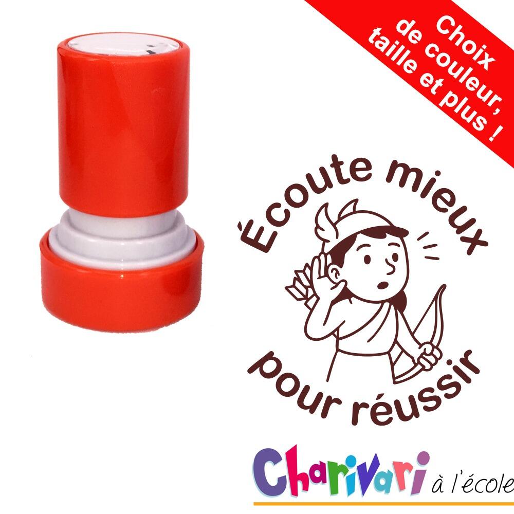 Tampons Enseignants | Ecoute mieux pour réussir Tampon Auto-Encreur Mythologie, Personnalisable