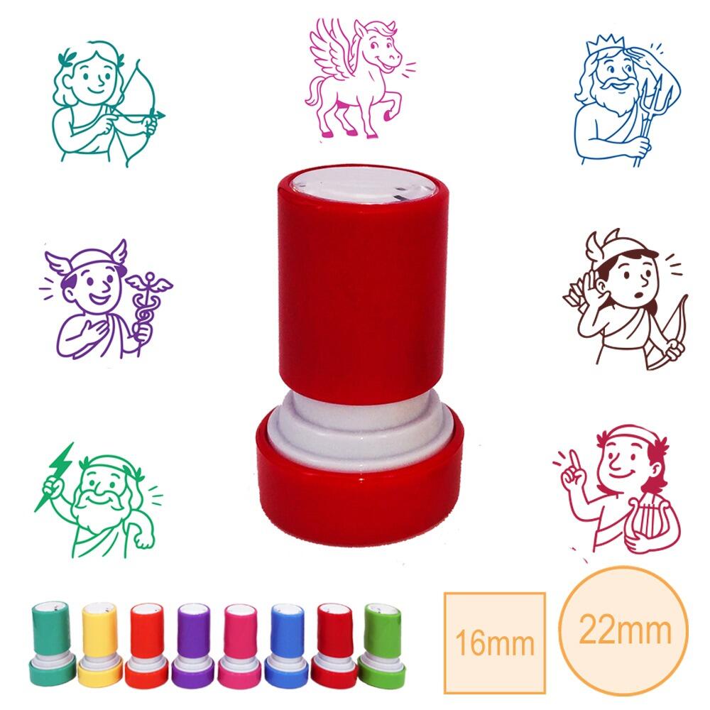 Tampons Enseignants | Tampons Auto-Encreurs Personnalisés Mythologie. Choix de 14 Couleurs / Images