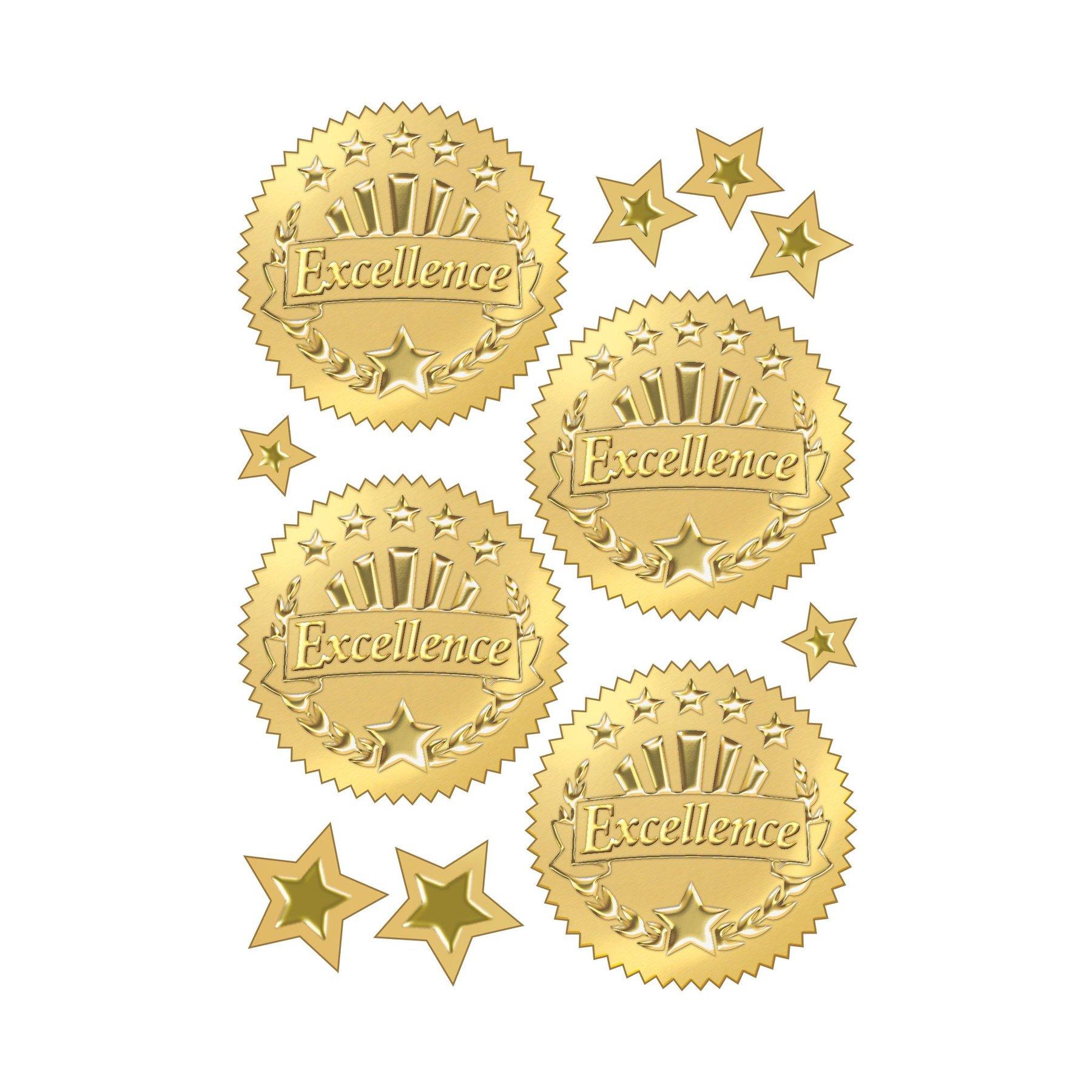 Stickers Enseignants | Prix d'Excellence Stickers - Autocollants Pour Diplômes