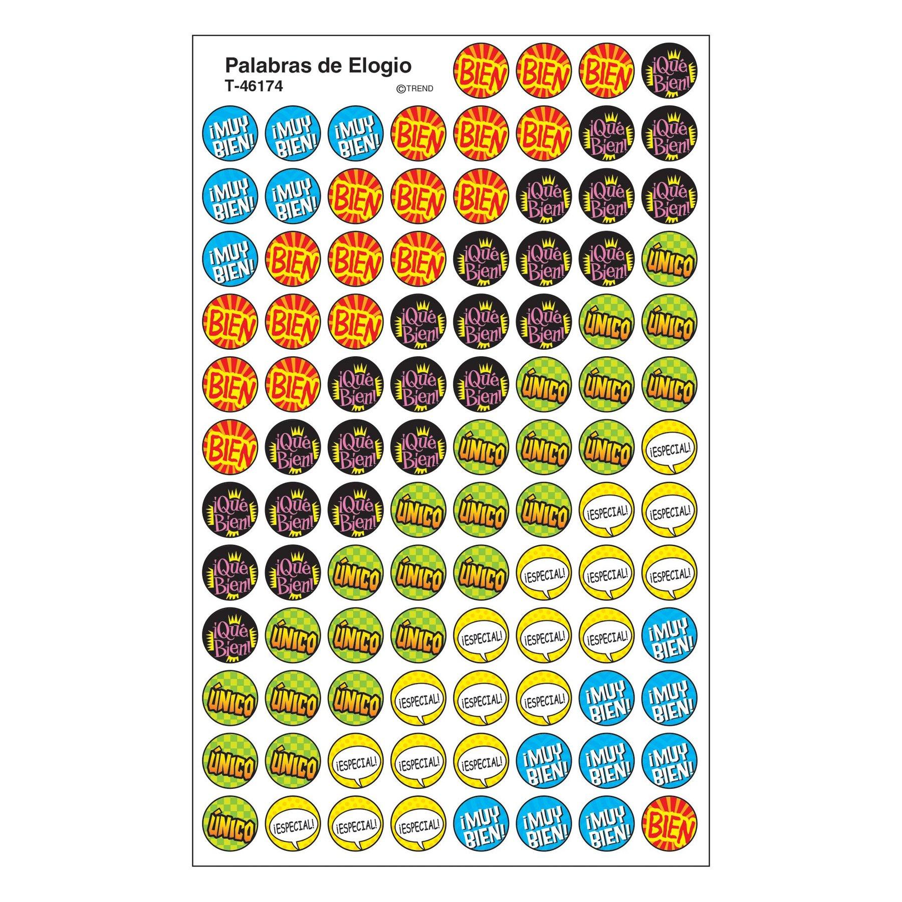 Stickers Enseignants | Palabras de Elogio Petits Stickers Enseignants (Espagnol) x 800