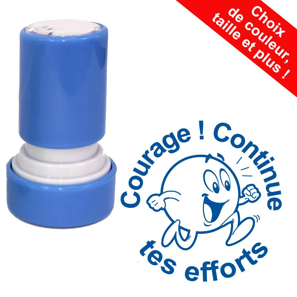 Tampons Enseignants | Courage ! Continue tes efforts Tampons Auto-Encreurs
