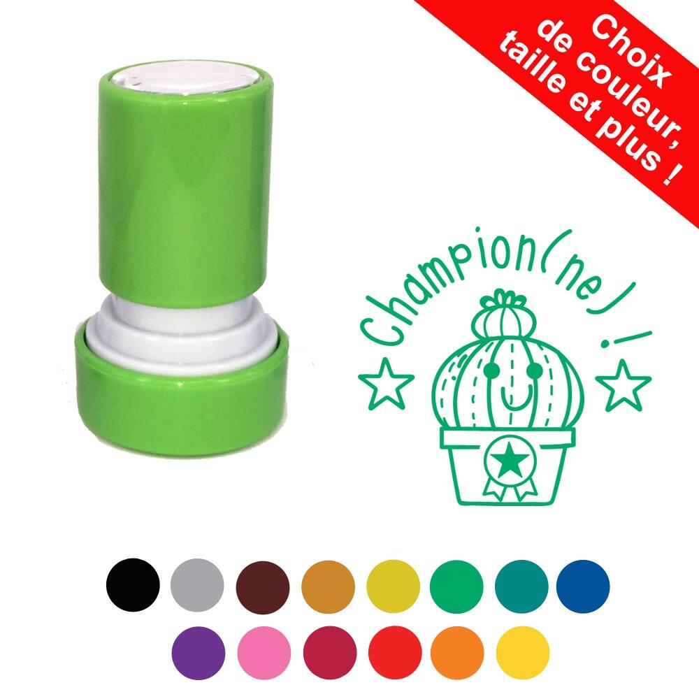 Tampons Enseignants | Champion(ne) Tampon Auto-Encreur de Cenicienta Options Personnalisés