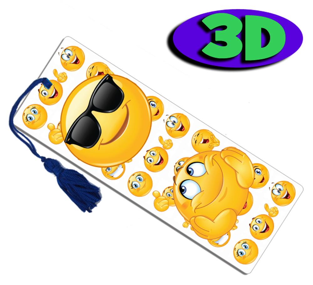 Marque-Pages | 3D Emoji Sourires / Emoji fun