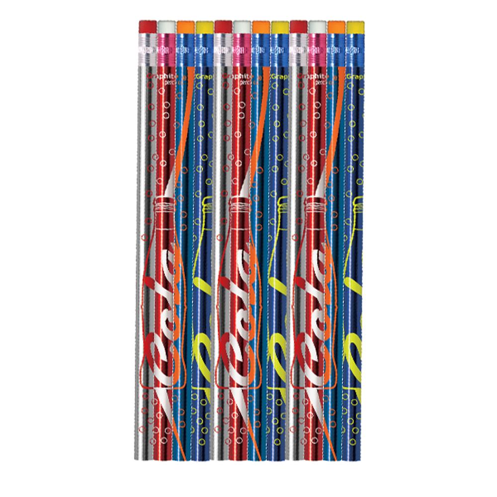 Crayons Parfumé | Lot de 12 Crayons HB - Cola