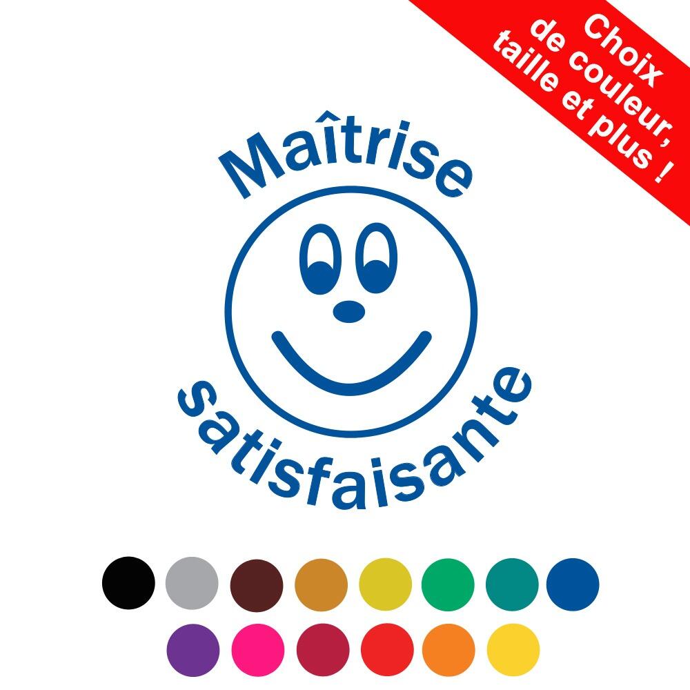 Tampons Ecole | Maîtrise satisfaisante Tampons Auto-Encreurs Enseignants Avec Options Personnalisées