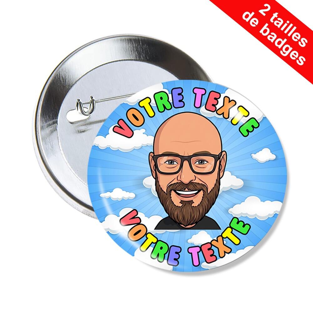 Badges Selfie | Votre portrait à l’infini! Créer des Badges de Selfie à Partir Photo/Avatar.