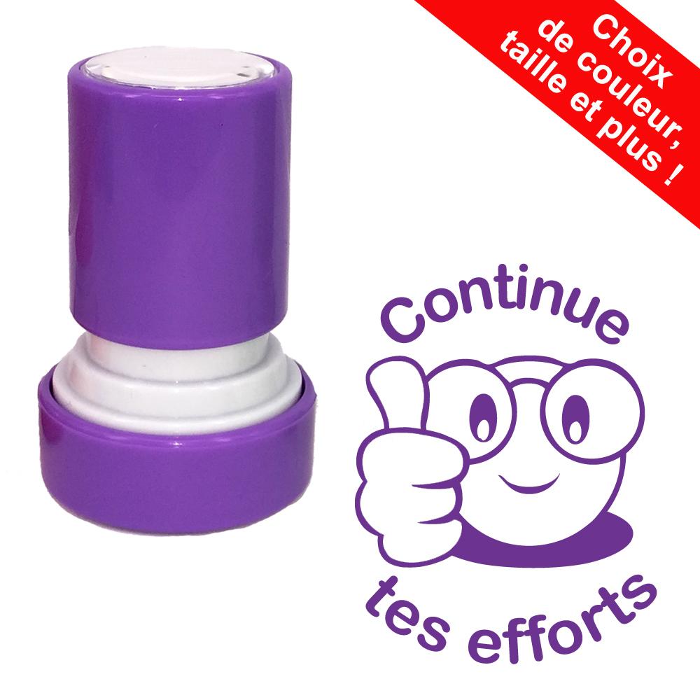 Tampons Encreurs | Continue tes efforts Tampons Auto-Encreurs - 22mm