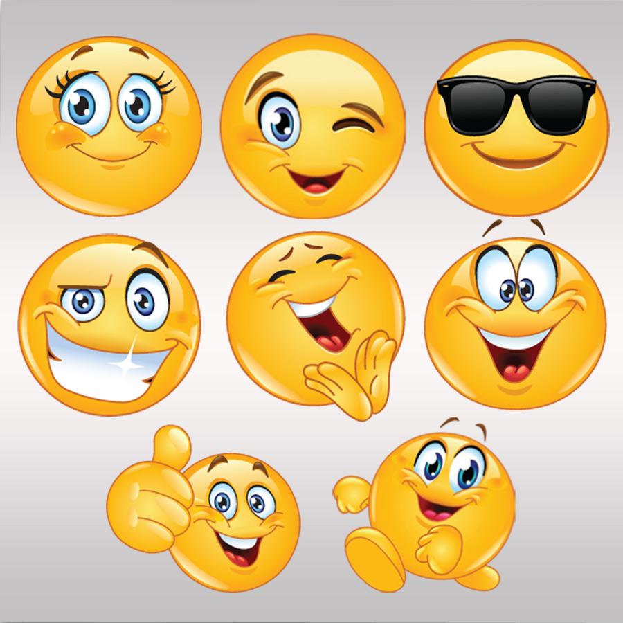 Stickers Emoji | Kool Smiles Emoji Autocollants Parfumés