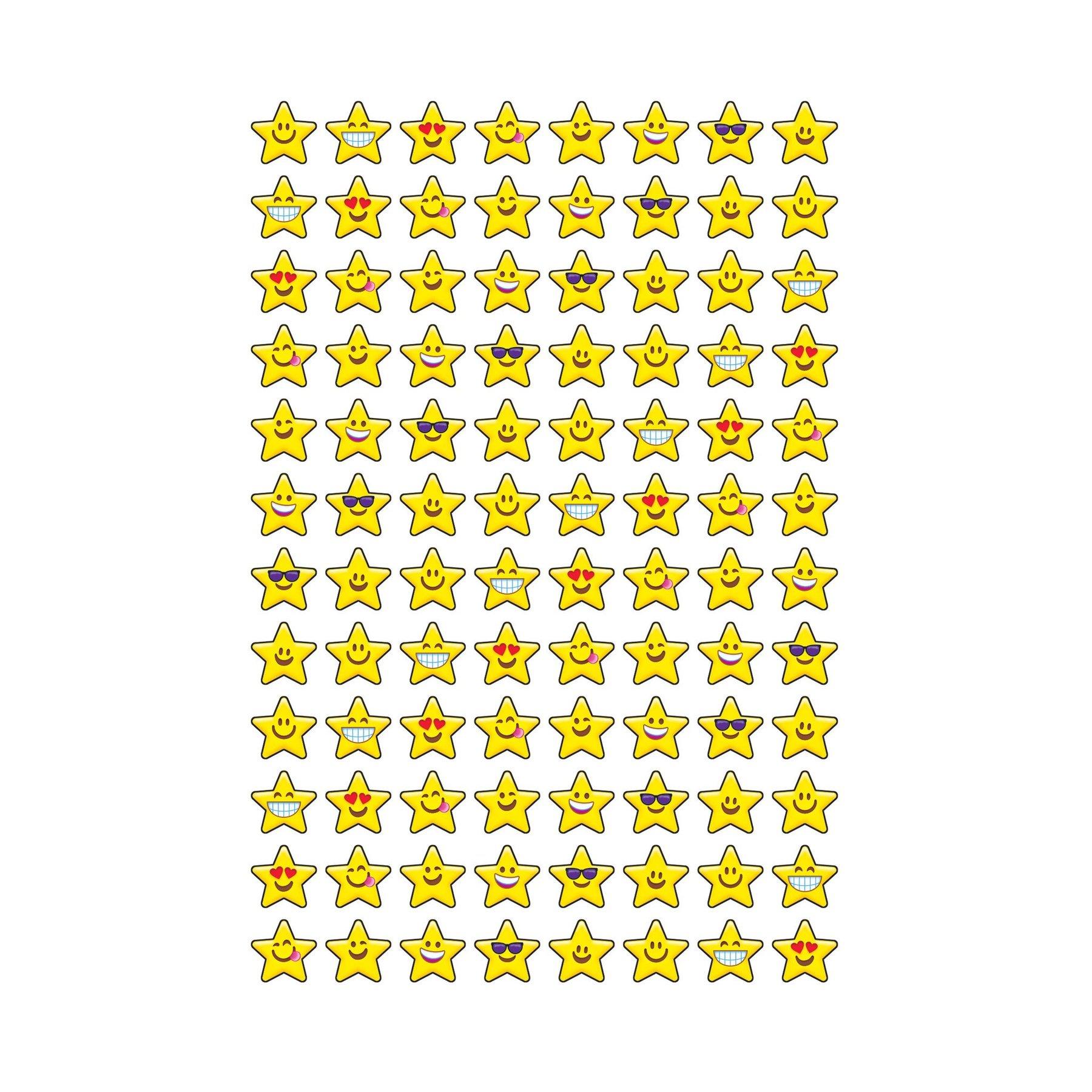 Autocollants Etoiles | Etoiles Emoji Supershapes Autocollants Mini x 800
