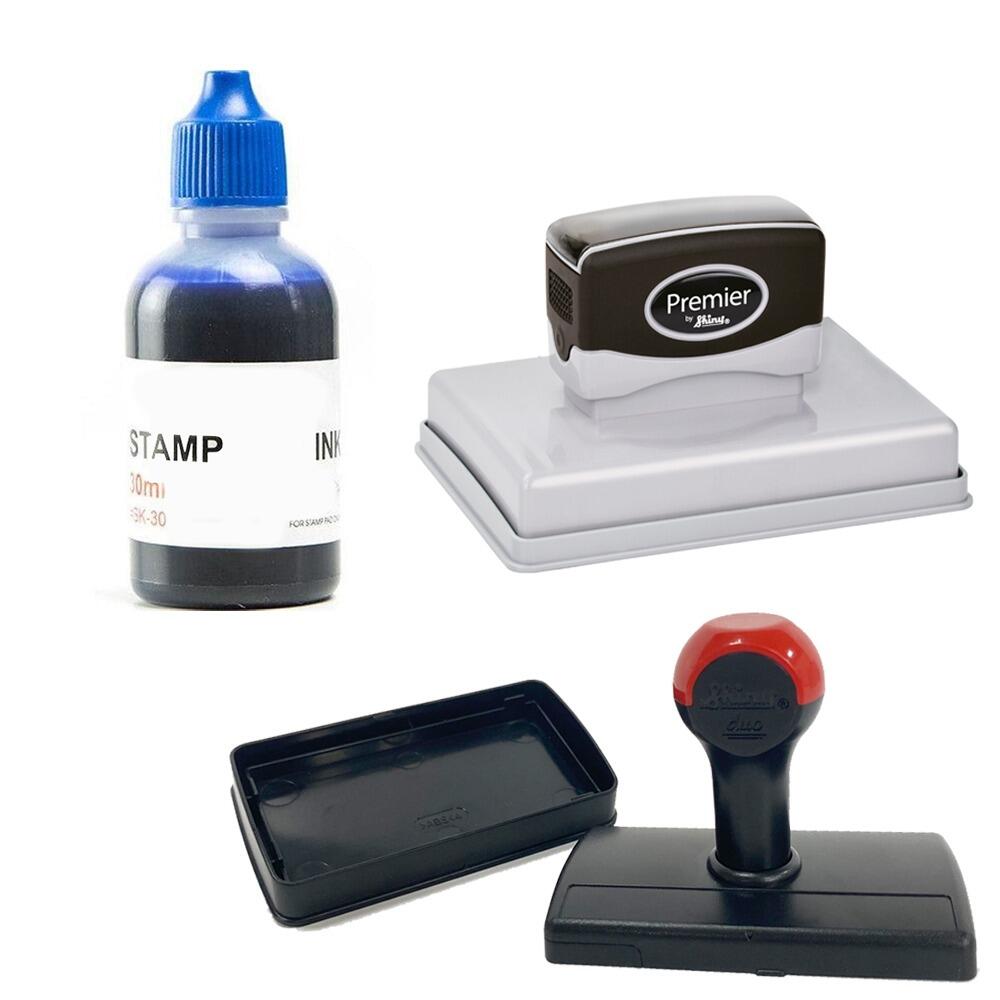 Tampons Auto-Encreurs | Recharge d'Encre Montures Flash - 30ml