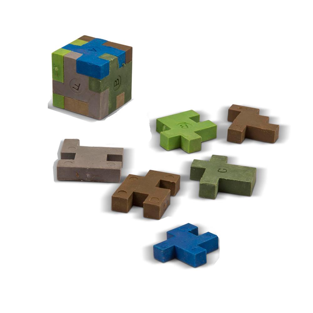 Pochette Surprise | Gommes Cube Puzzle Camouflage / Pixel