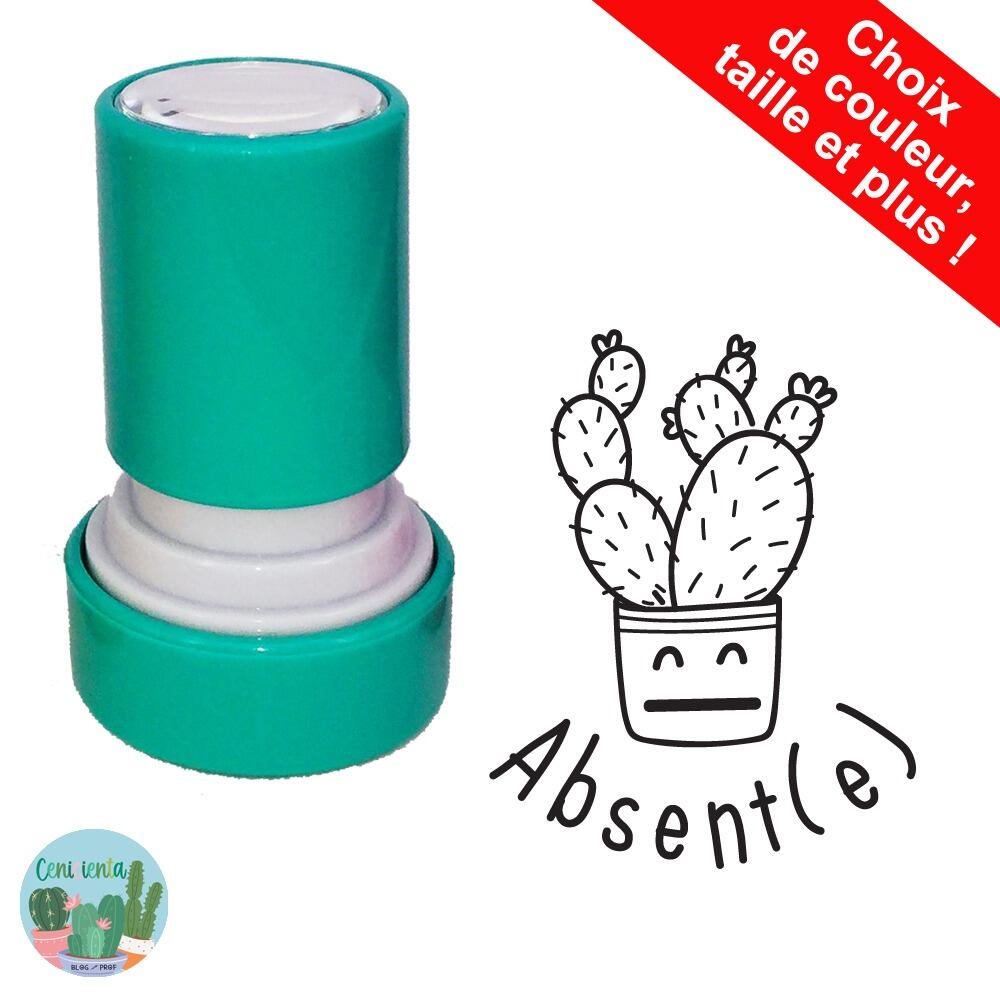 Tampons Enseignants | Absent(e) Tampons Auto-Encreurs de Cenicienta.fr Pratique et Amusant