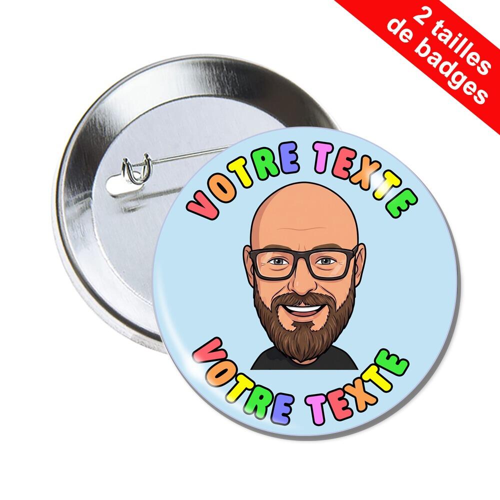 Badges Selfie | Votre Portrait à L’Infini ! Créer des Badges de Selfie à Partir Photo/Avatar.