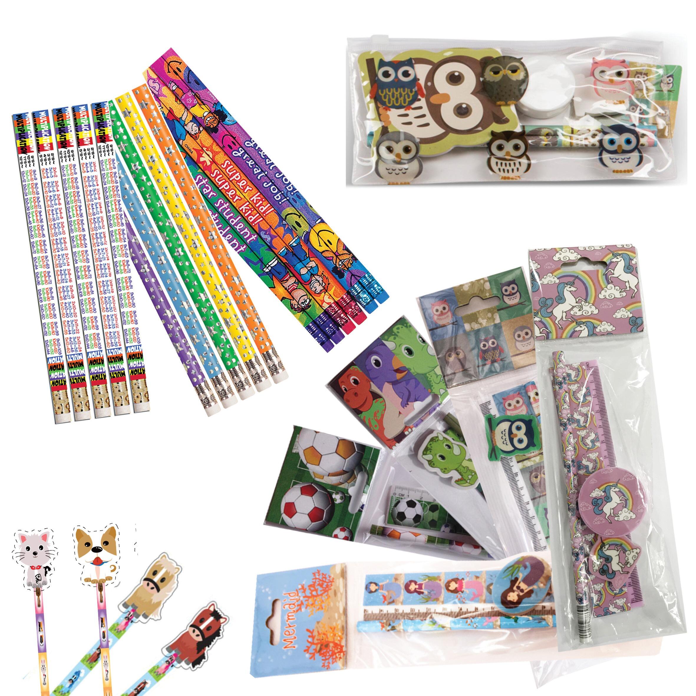 Fournitures Scolaires | Crayons et Fournitures d'Écriture -  Récompenses de Classe