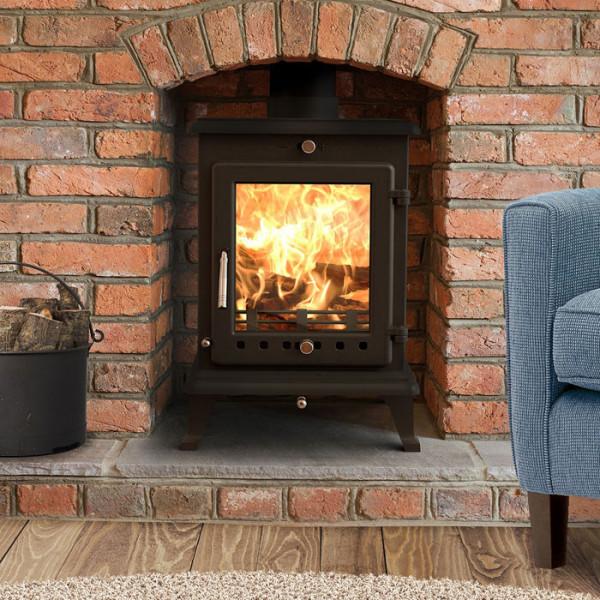 Classic Buddy 4 multifuel stove 4kW EcoDesign / DEFRA approved –  Renaissance Stoves