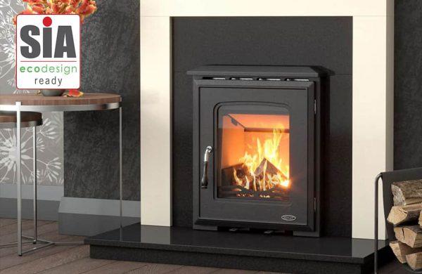 HENLEY CASTLECOVE 4.6KW WOOD BURNING INSET STOVE