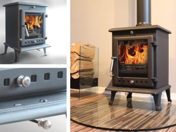 EKOL CRYSTAL 5KW MULTI FUEL STOVE