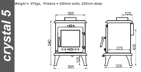 BUDDY 3 5KW MULTI FUEL STOVE