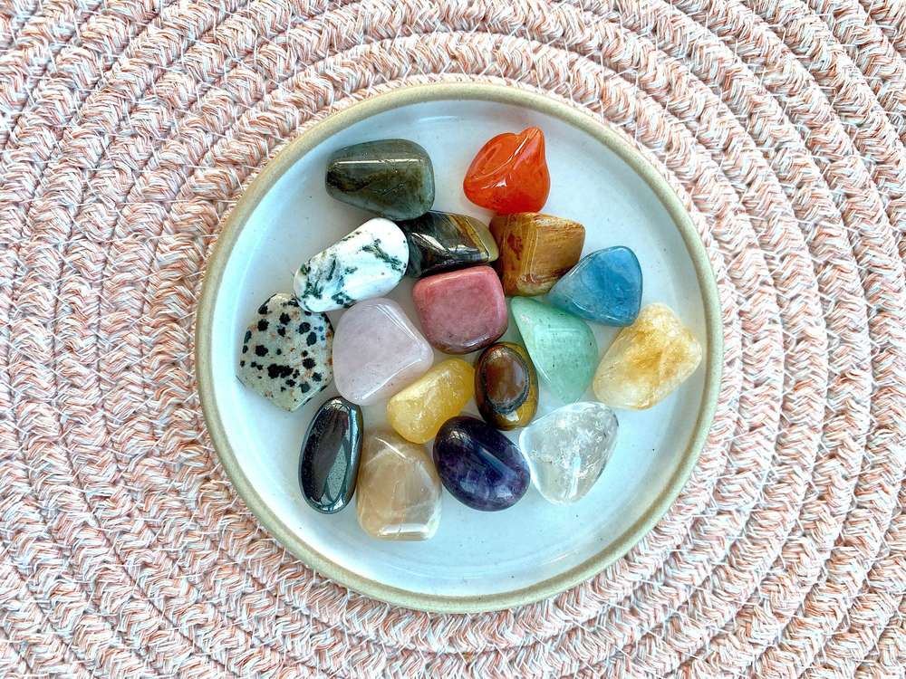 Mens Crystal Healing Gift Set