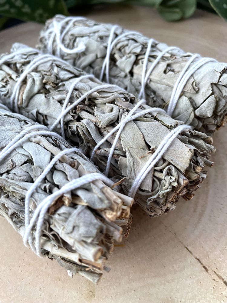 sage smudging sticks 4 inches, the holistic hamper wellbeing gifts