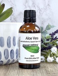 Aloe vera infused coconut oil 50ml, The Holistic Hamper skin care gifts