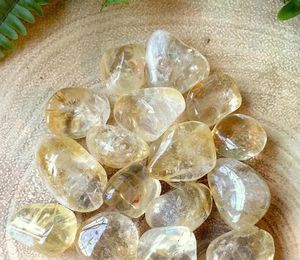 citrine tumble stone crystal UK crystal online shop