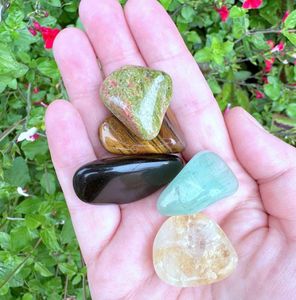 New beginnings crystals set five tumbled stones