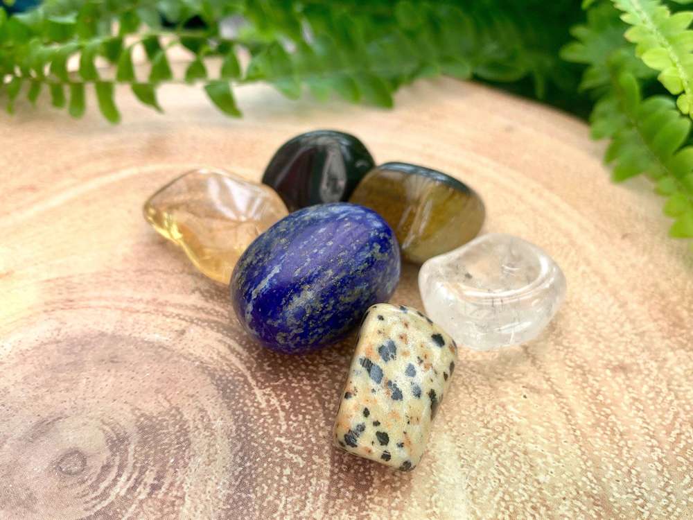 happiness and positivity crystal set, uk online crystal shop