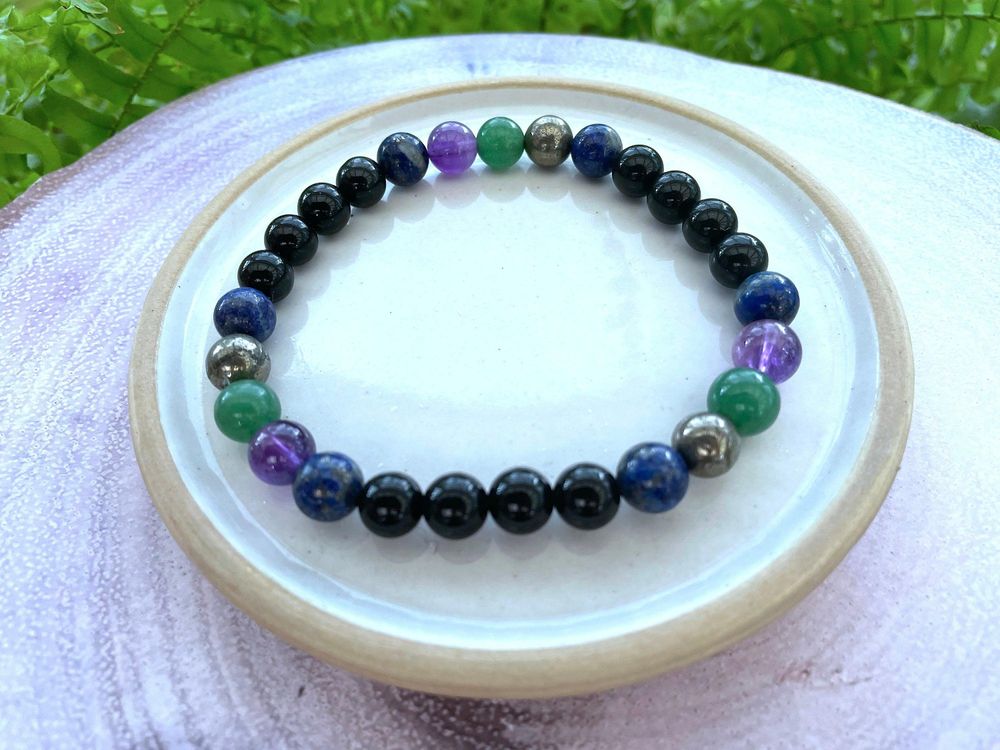 work stress crystal bracelet, online crystal healing shop UK